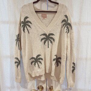 Show Me Your Mumu Palm Tree Sweater